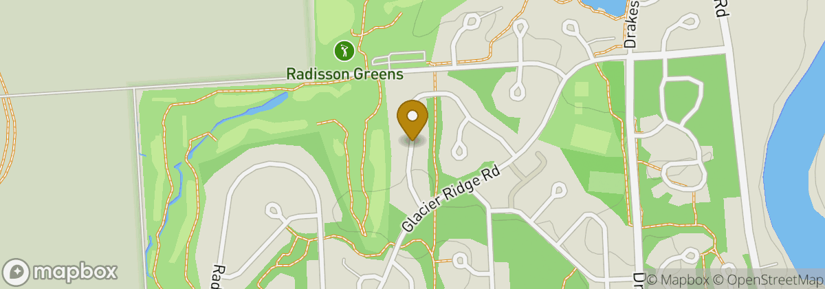 Map location: Radisson Greens Golf Course