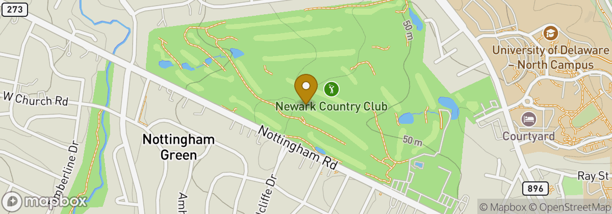 Map location: Newark Country Club