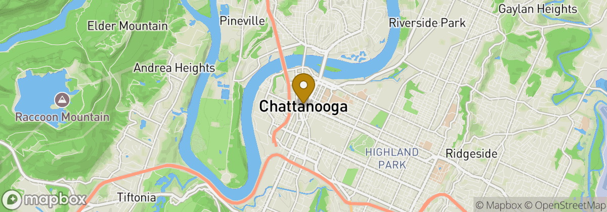 Map location: Chattanooga