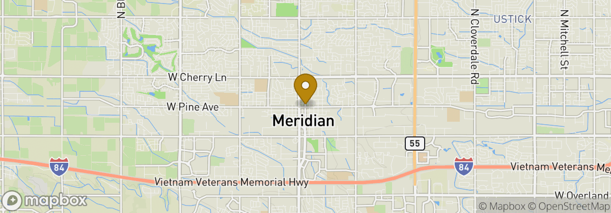 Map location: Meridian