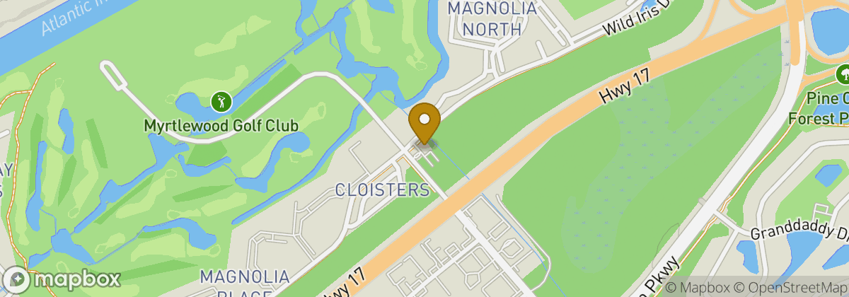 Map location: Myrtlewood Villas