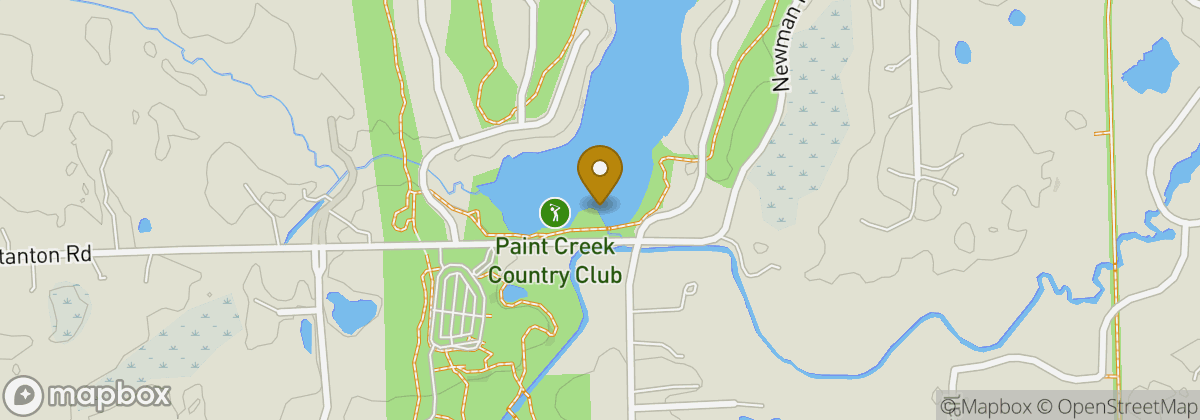 Map location: Paint Creek Country Club