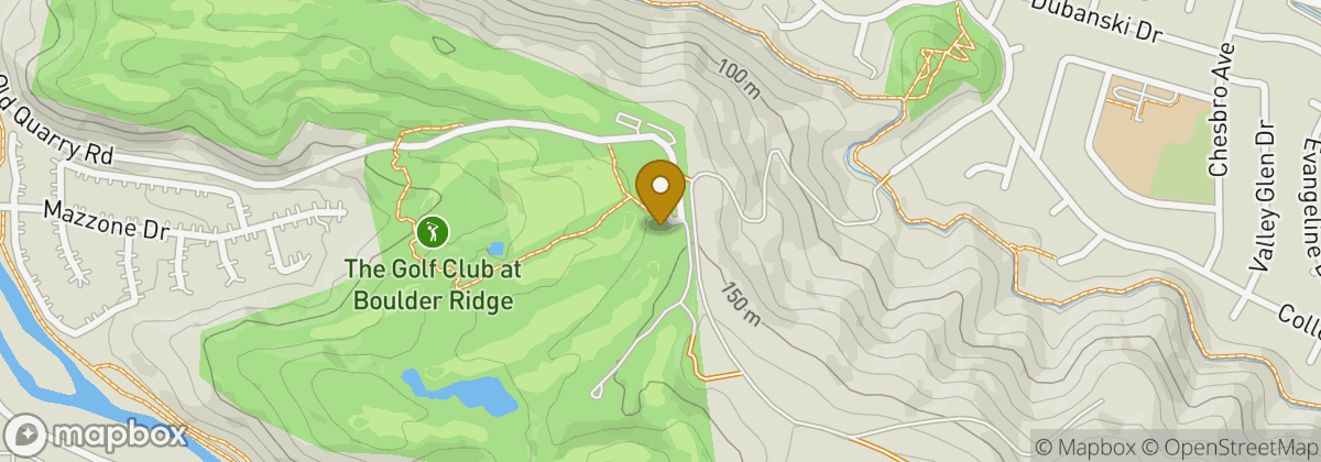 Map location: Boulder Ridge Golf Club