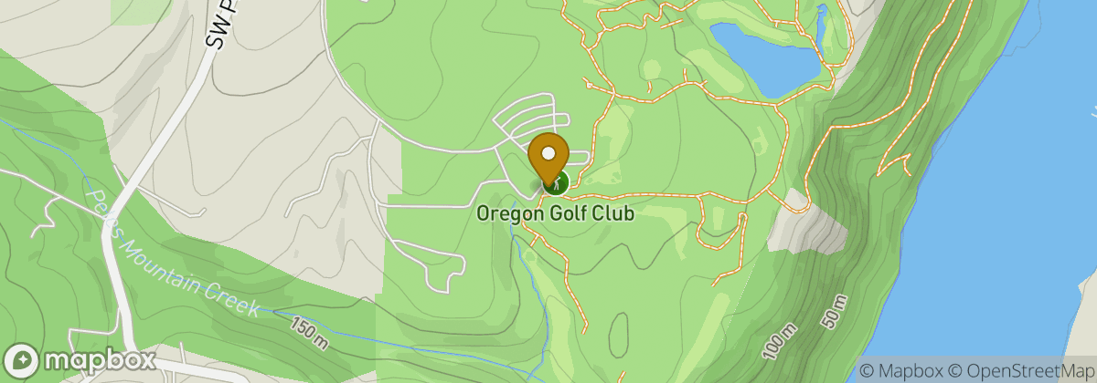 Map location: The Oregon Golf Club