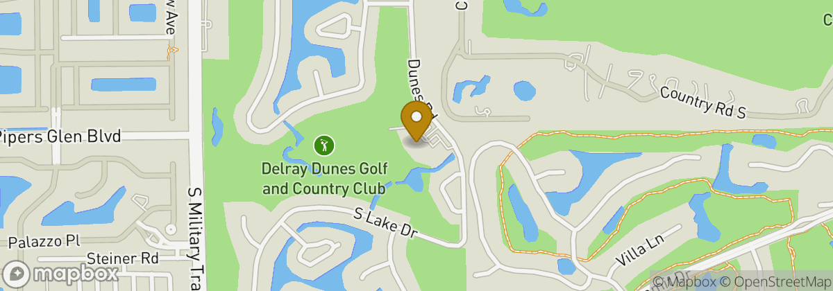 Map location: Delray Dunes Golf & Country Club