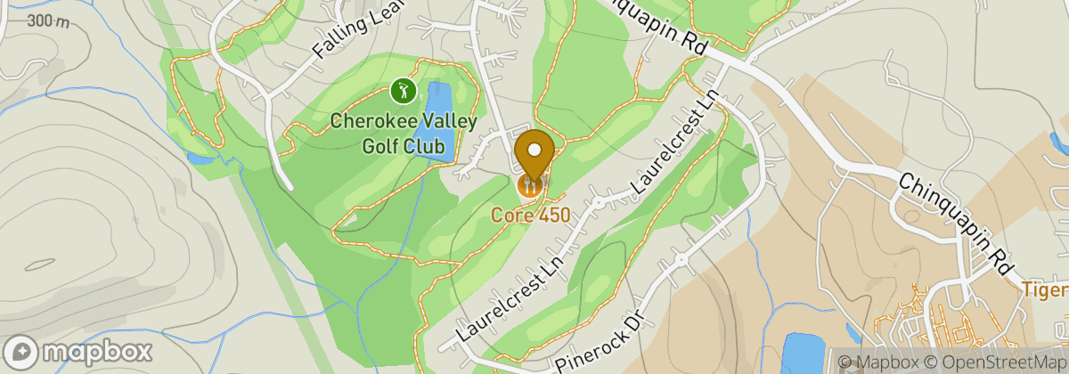 Map location: Cherokee Valley Course and Club