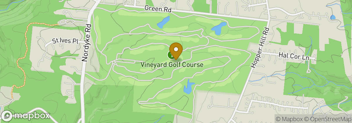 Map location: Vineyard Golf Course