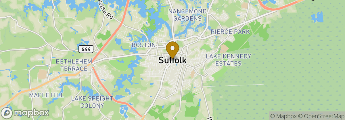 Map location: Suffolk