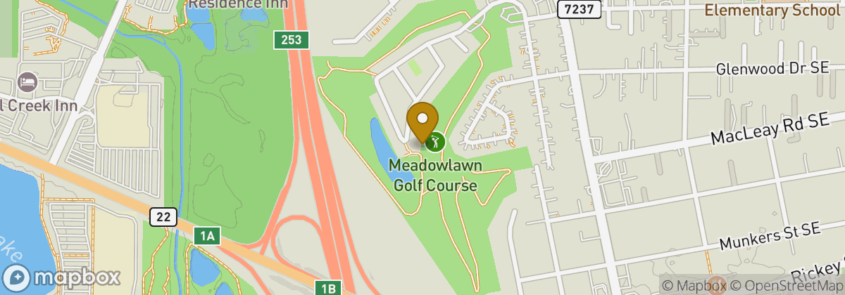 Map location: Meadowlawn