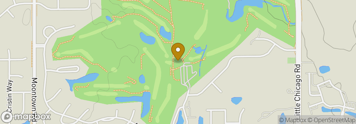 Map location: Pebble Brook Golf Course & Grill