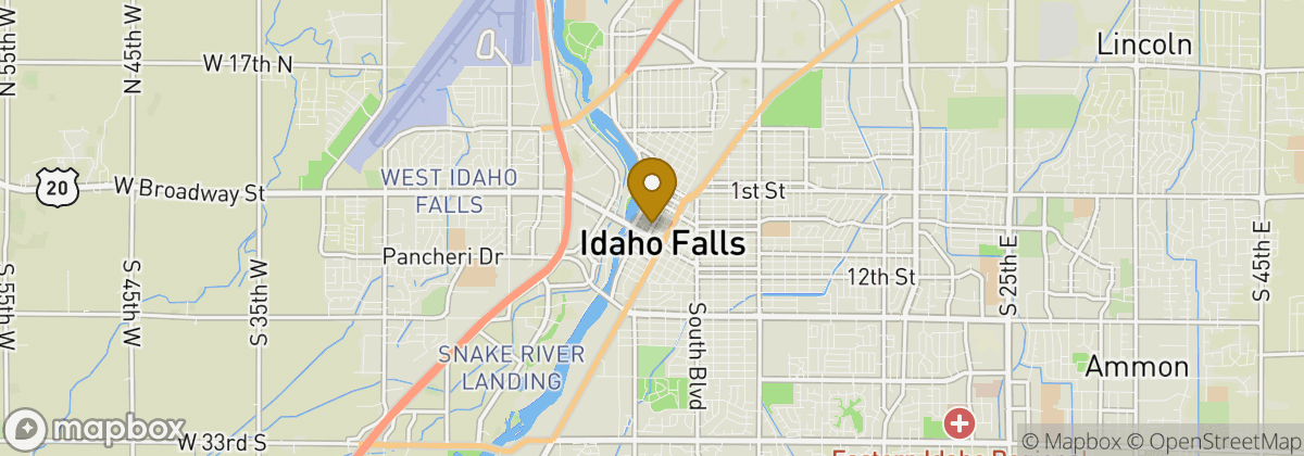 Map location: Idaho Falls