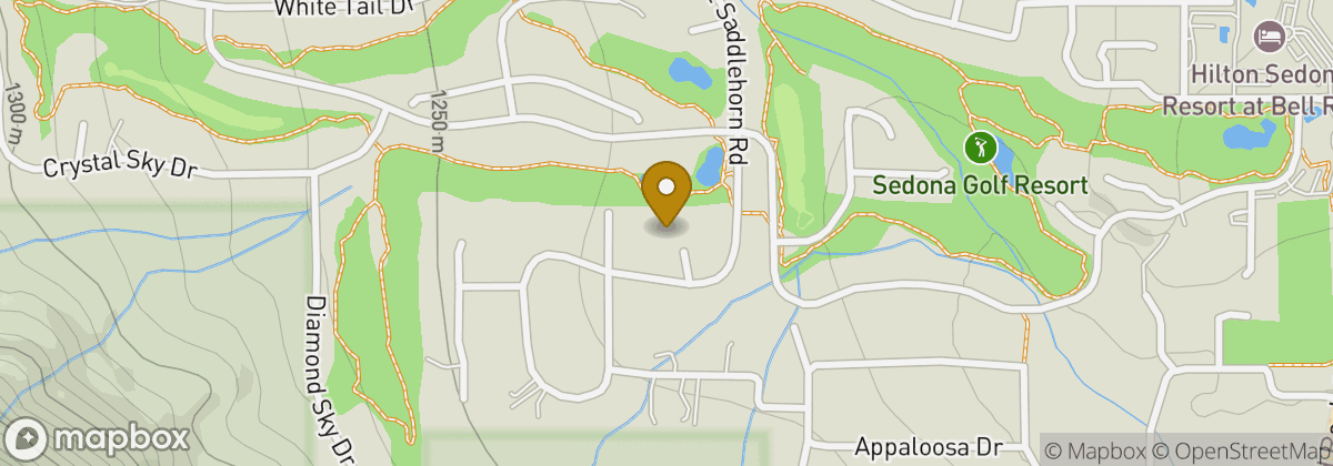 Map location: Sedona Golf Resort