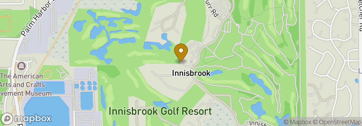 Map location: Innisbrook Resort South Course