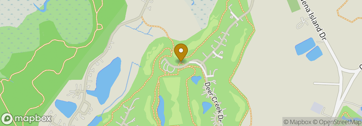 Map location: Deer Creek Golf Course at the Landings Golf & Athletic Club