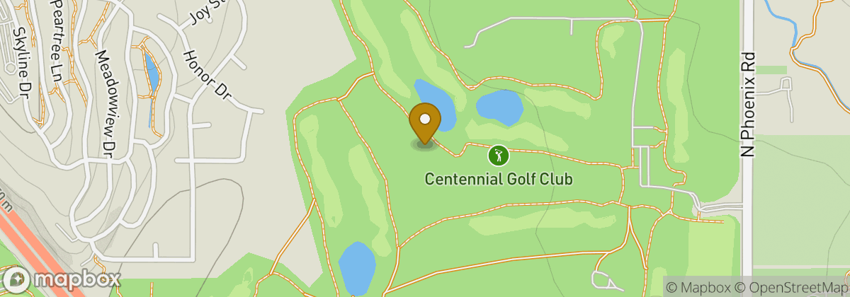 Map location: Centennial Golf Club