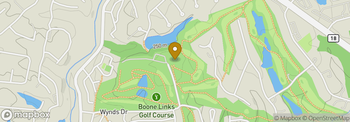 Map location: Boone Links Golf & Event Center