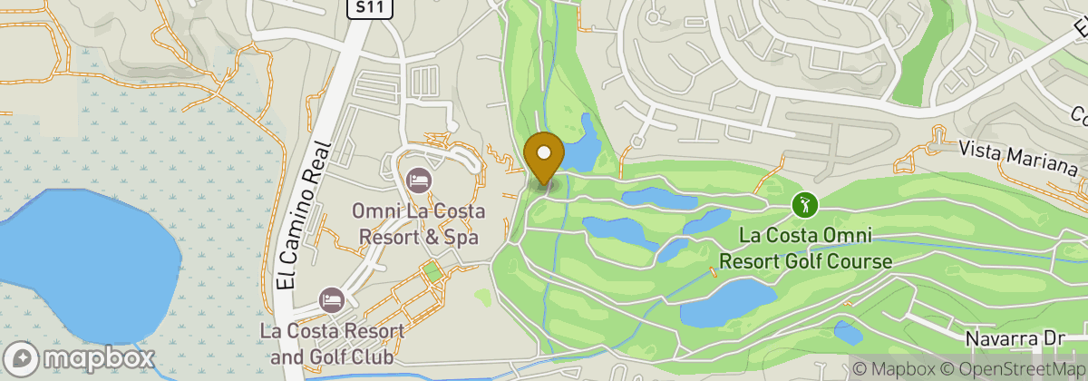 Map location: Golf at Omni la Costa
