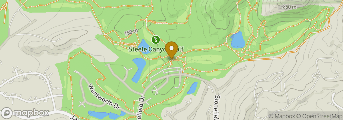 Map location: Steele Canyon Golf