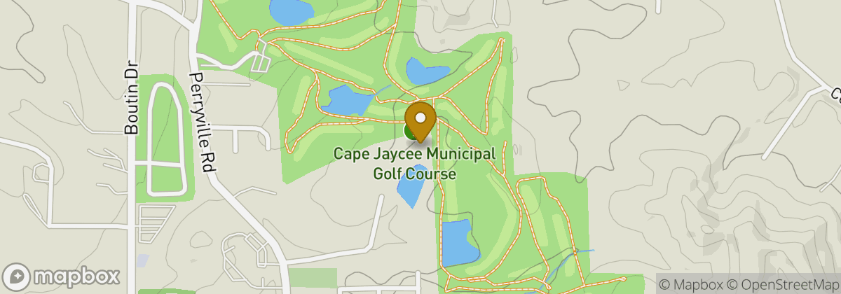 Map location: Cape Jaycee Municipal Golf Course