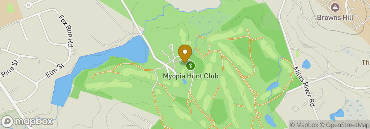 Map location: Myopia Hunt Club