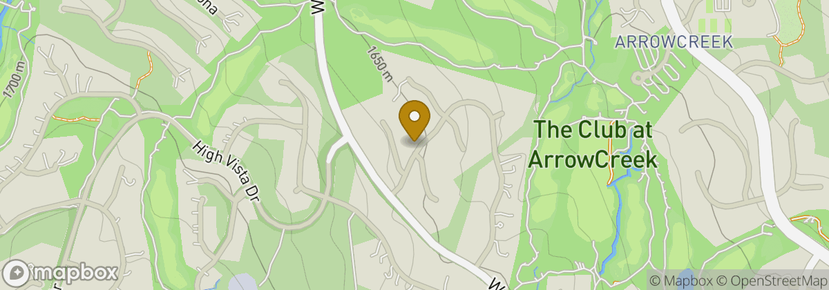 Map location: The Club at Arrowcreek