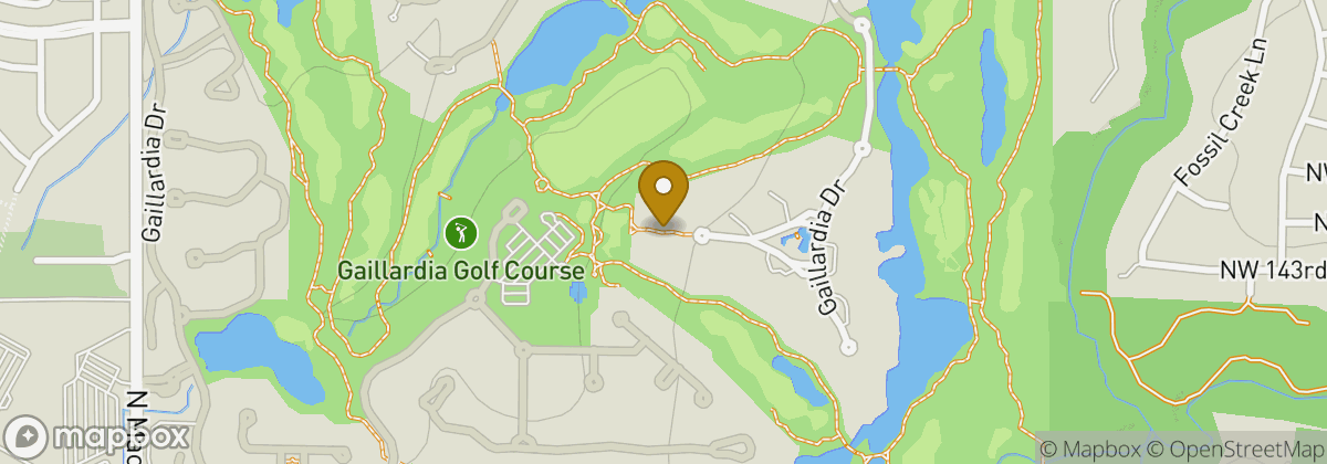 Map location: Gaillardia Golf Club