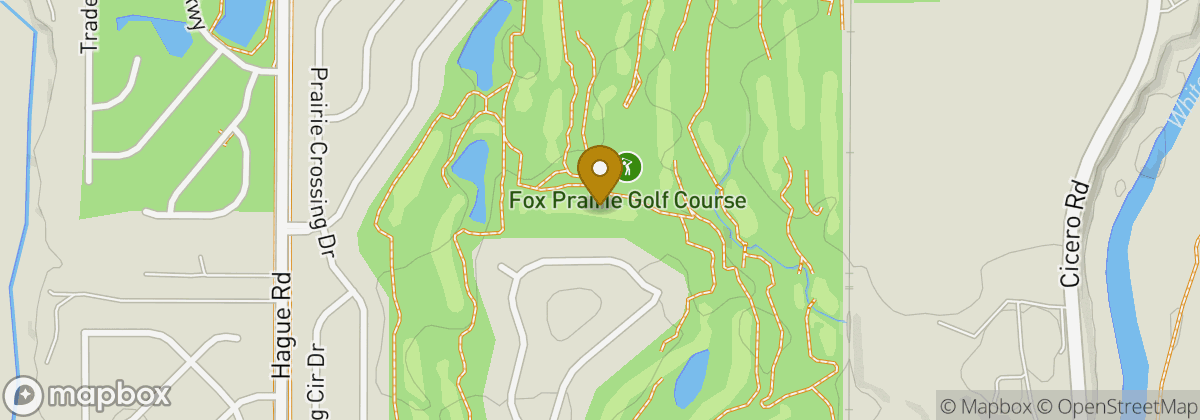 Map location: Fox Prairie Golf Course