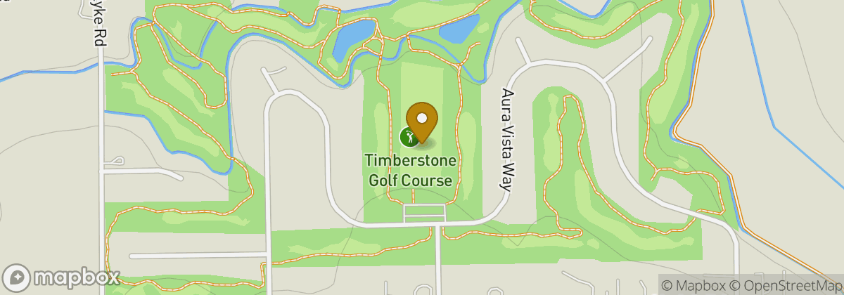 Map location: Timberstone Golf Course