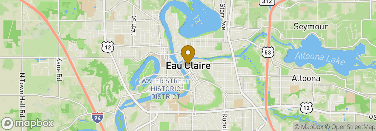 Map location: Eau Claire